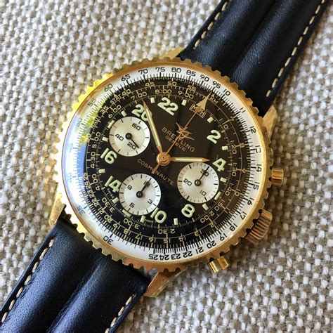 breitling navitimer gold vintage|which breitling navitimer to buy.